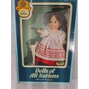 Dolls Of All Nations No. 144 Russia w/ Box Series II New